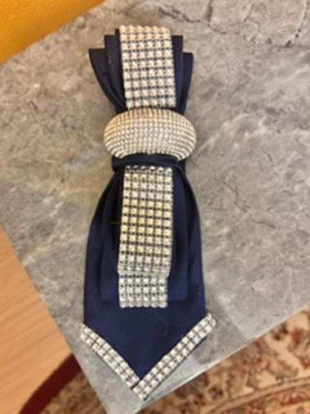 Custom Handcrafted Women's Tie Necklace